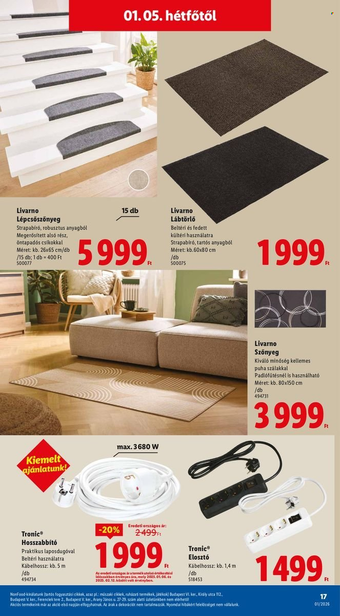 Lidl akciós újságok - 2026.01.02 - 2026.01.07. Oldal 17