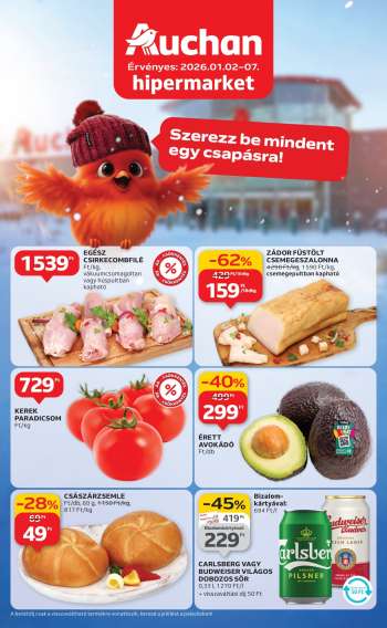 Újság Auchan - 2026.01.02 - 2026.01.07.