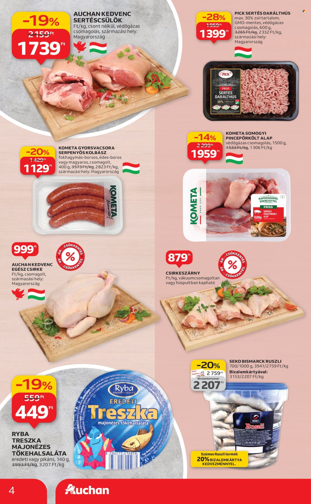 Auchan akciós újságok - 2026.01.02 - 2026.01.07. Oldal 4