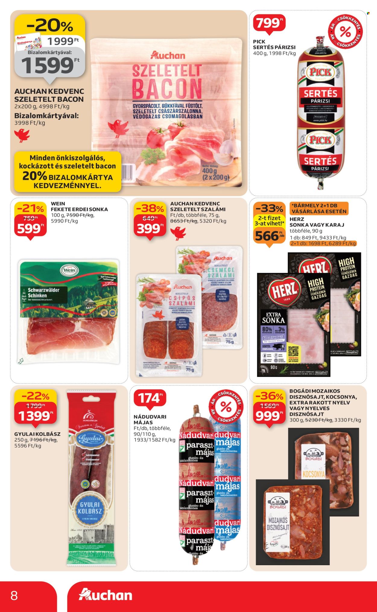 Auchan akciós újságok - 2026.01.02 - 2026.01.07. Oldal 8