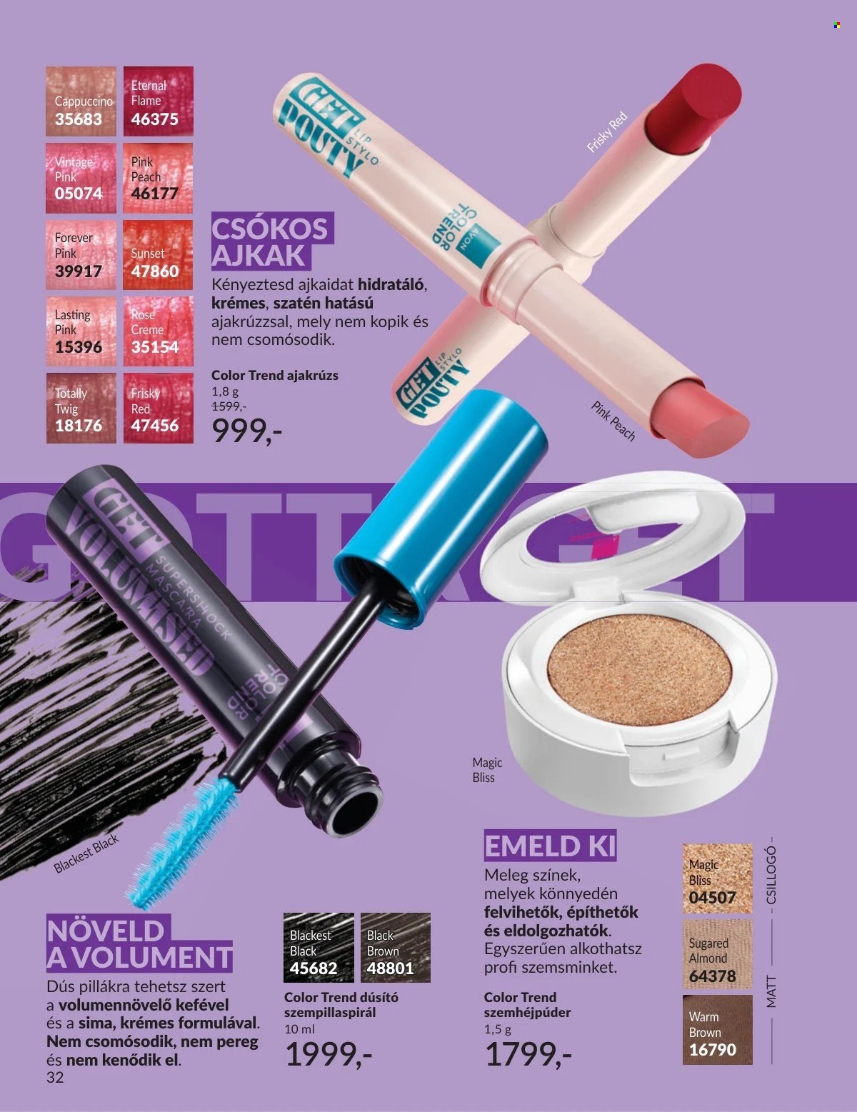 Avon akciós újságok - 2026.01.01 - 2026.01.31. Oldal 32