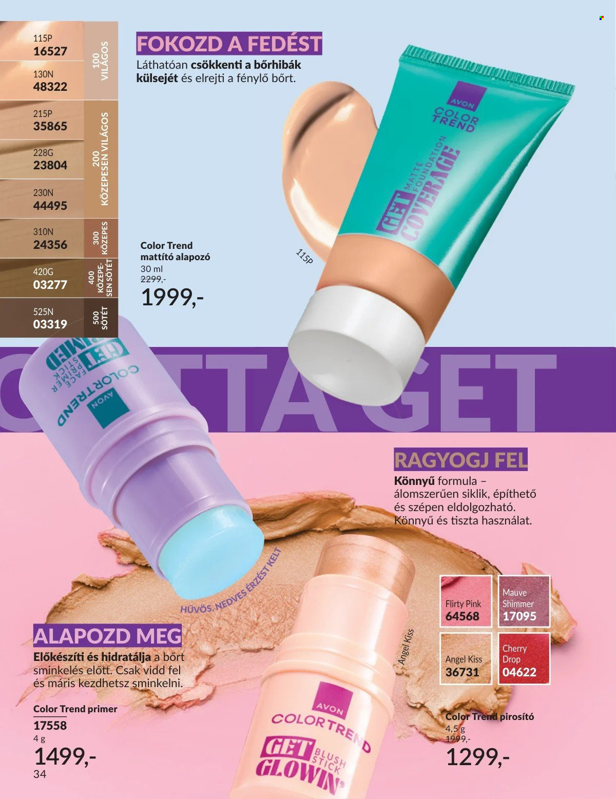 Avon akciós újságok - 2026.01.01 - 2026.01.31. Oldal 34
