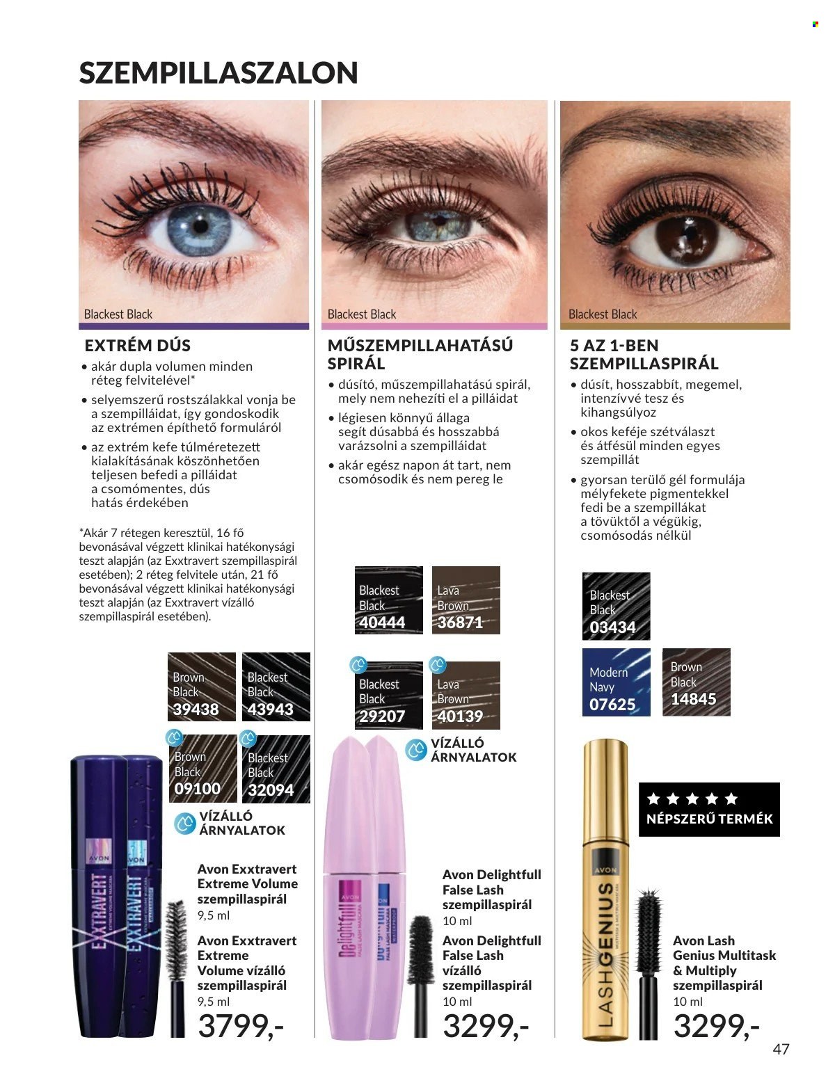 Avon akciós újságok - 2026.01.01 - 2026.01.31. Oldal 47