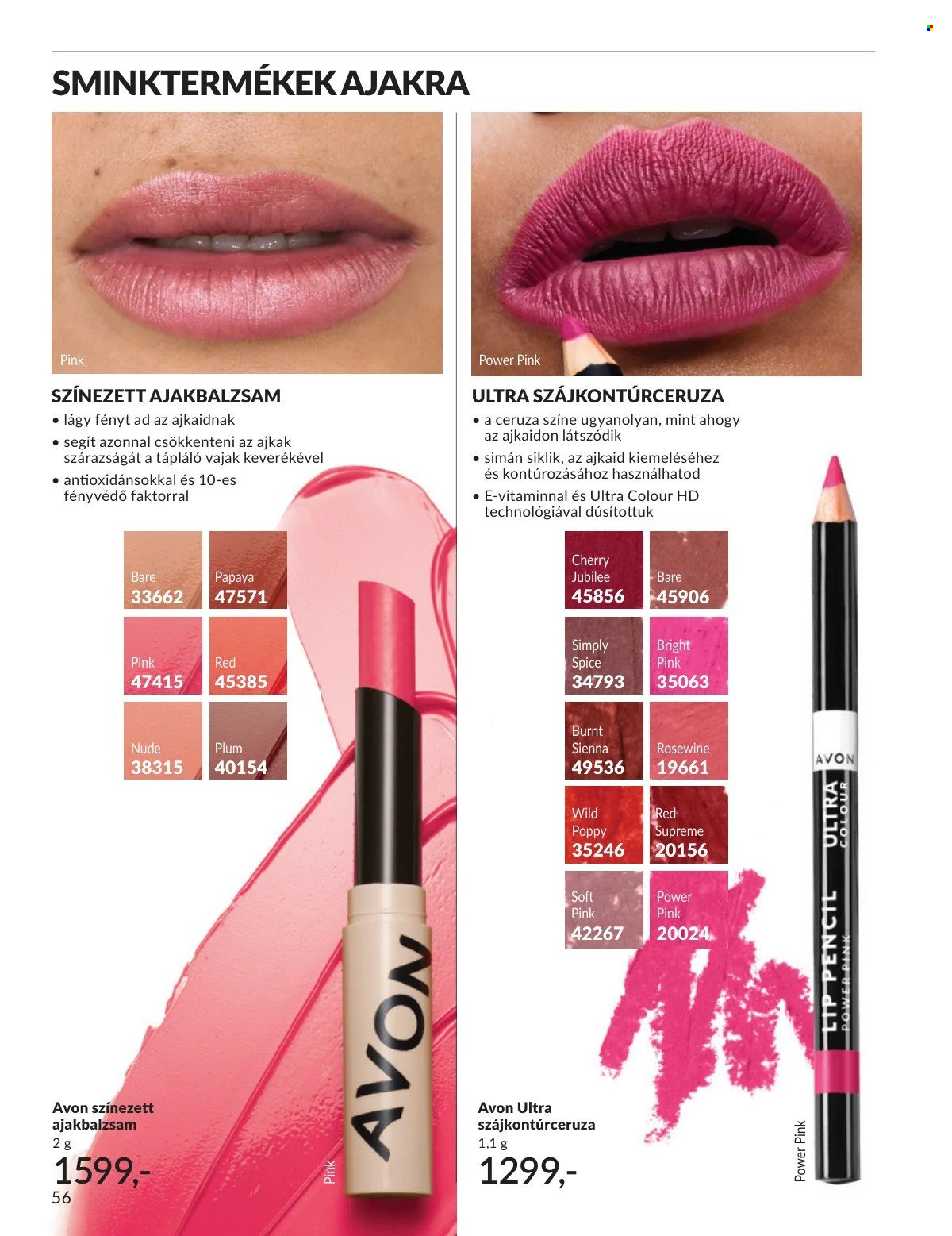 Avon akciós újságok - 2026.01.01 - 2026.01.31. Oldal 56
