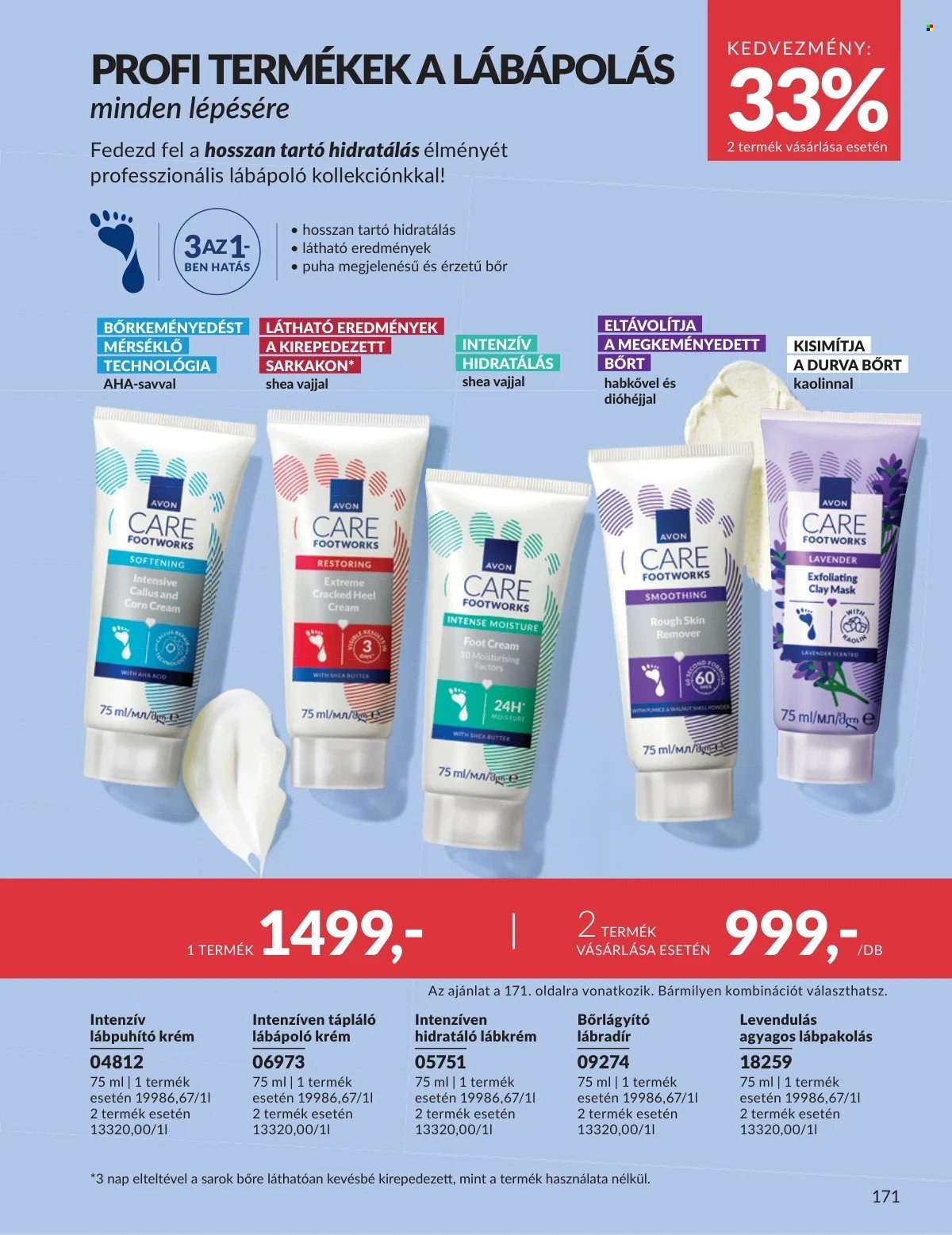 Avon akciós újságok - 2026.01.01 - 2026.01.31. Oldal 171