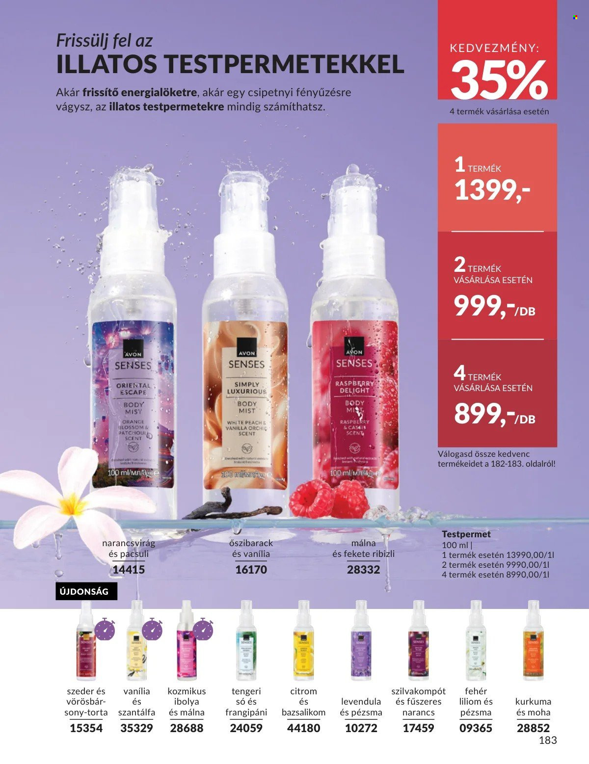 Avon akciós újságok - 2026.01.01 - 2026.01.31. Oldal 183