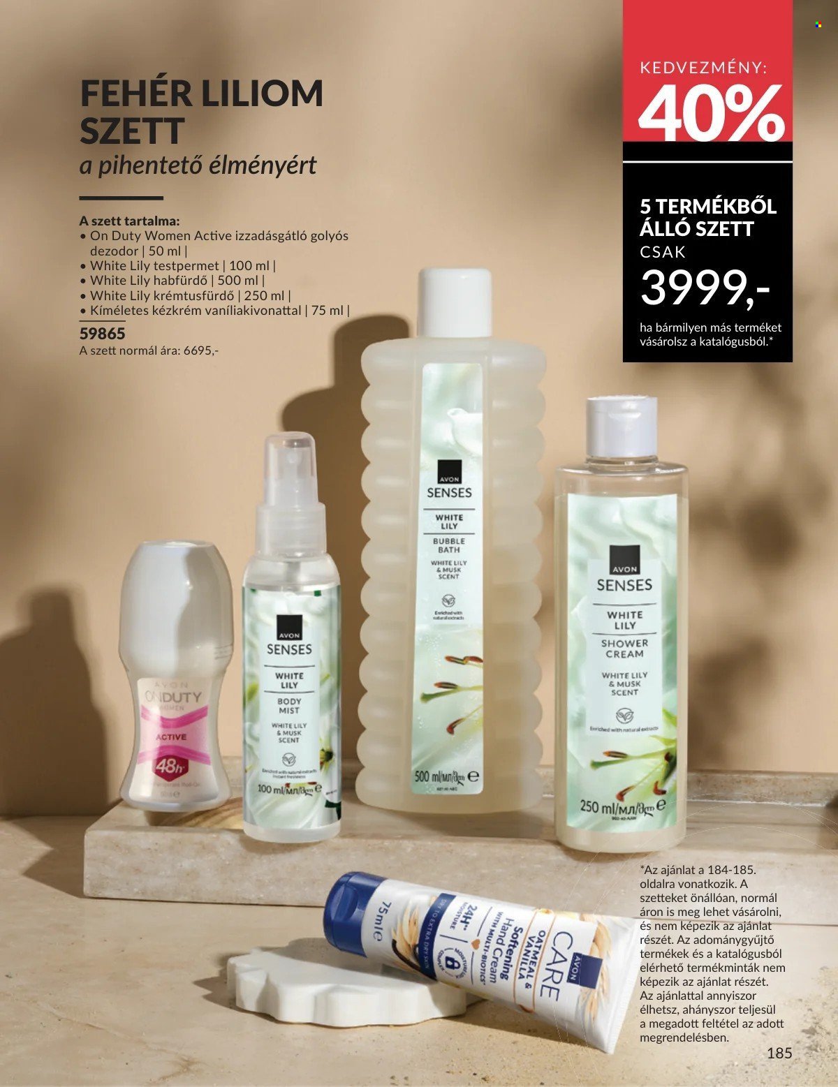 Avon akciós újságok - 2026.01.01 - 2026.01.31. Oldal 185
