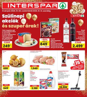 Újság INTERSPAR - 2026.01.08 - 2026.01.14.