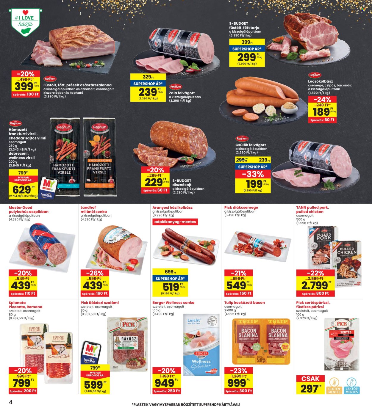 INTERSPAR akciós újságok - 2026.01.08 - 2026.01.14. Oldal 4