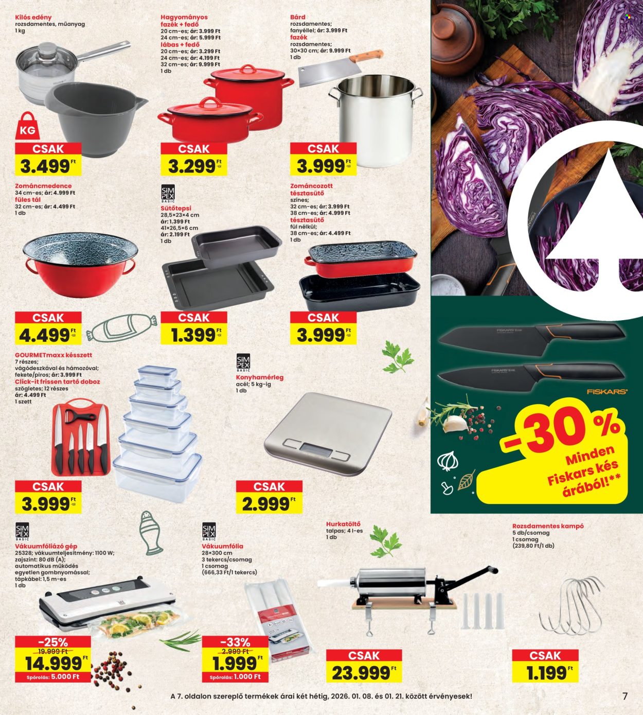 INTERSPAR akciós újságok - 2026.01.08 - 2026.01.14. Oldal 7