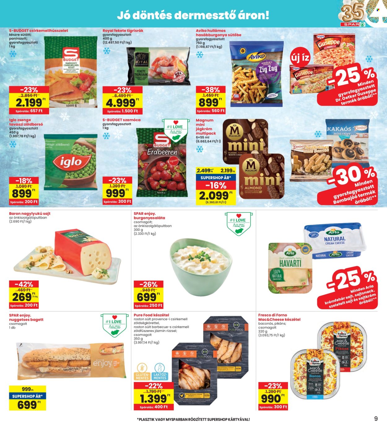 INTERSPAR akciós újságok - 2026.01.08 - 2026.01.14. Oldal 9