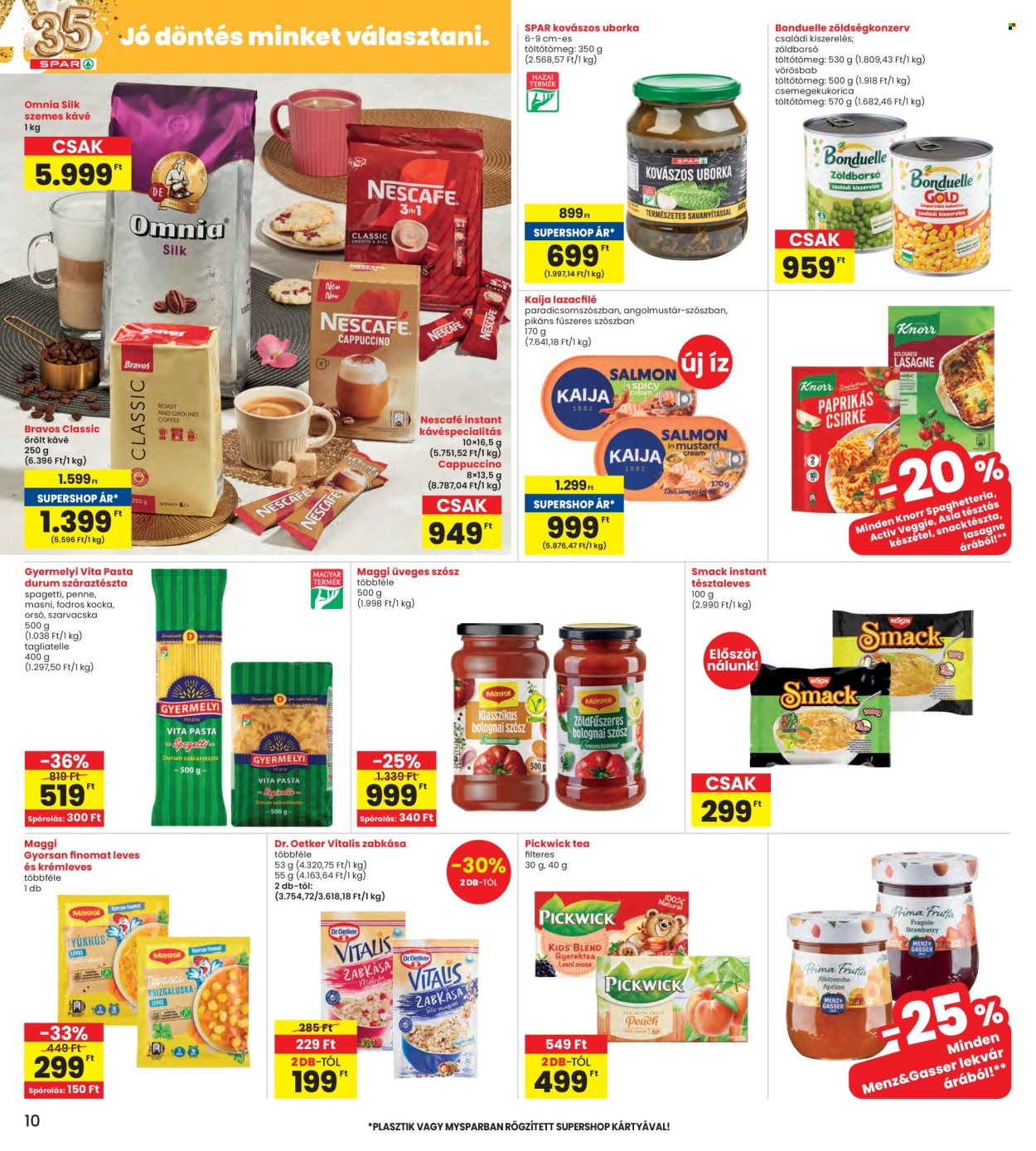 INTERSPAR akciós újságok - 2026.01.08 - 2026.01.14. Oldal 10