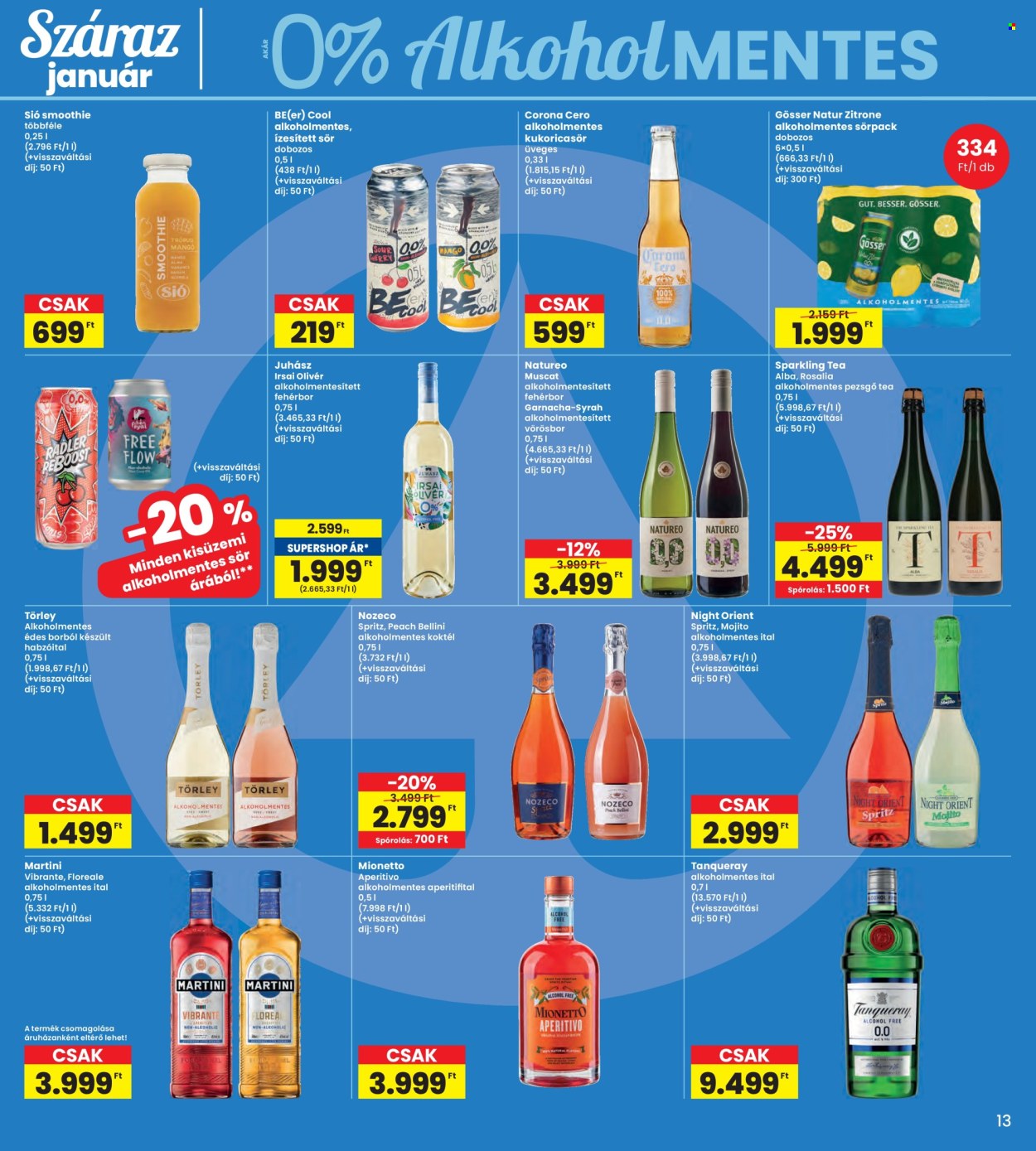 INTERSPAR akciós újságok - 2026.01.08 - 2026.01.14. Oldal 13