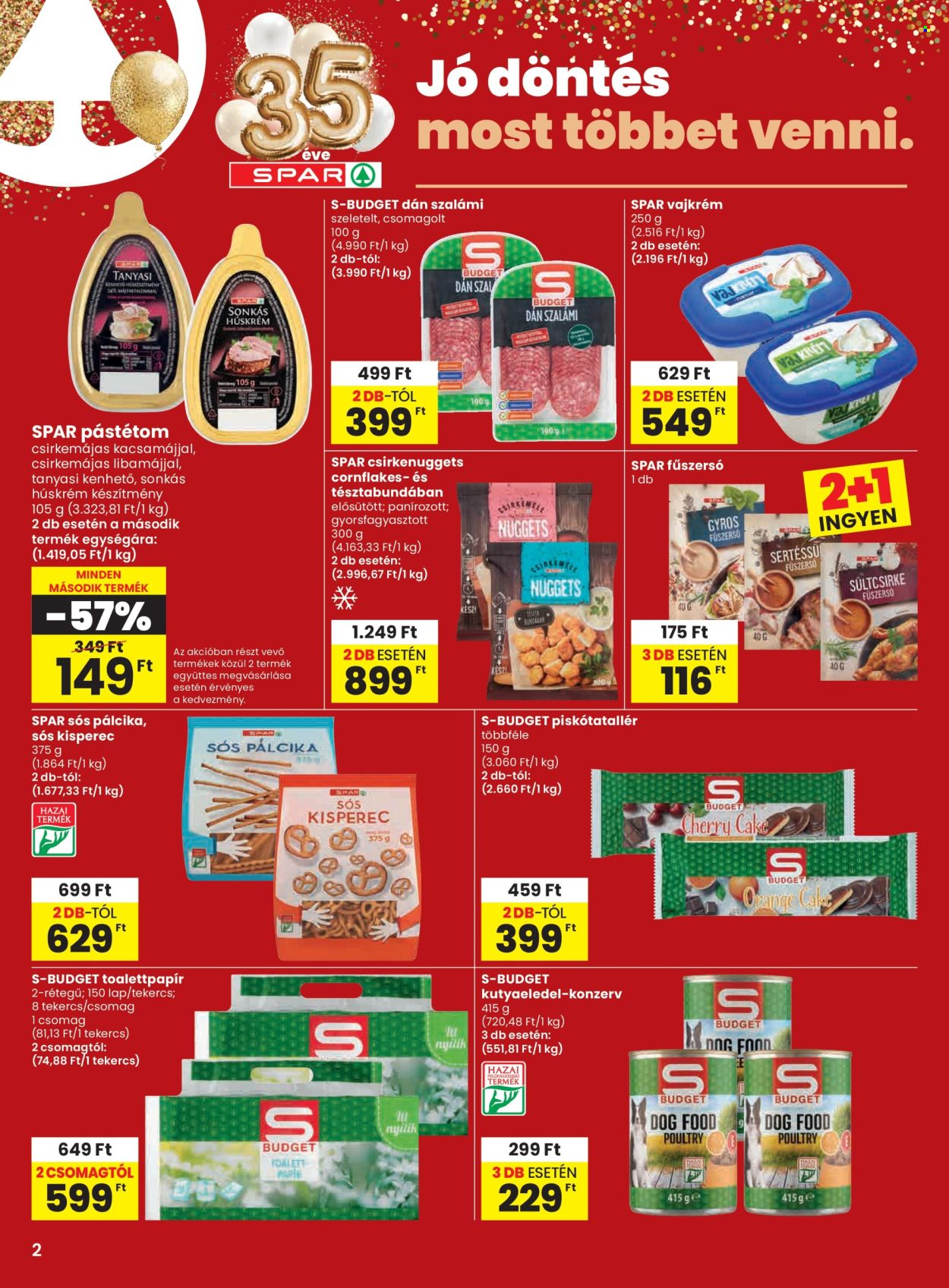 SPAR akciós újságok - 2026.01.08 - 2026.01.14. Oldal 2
