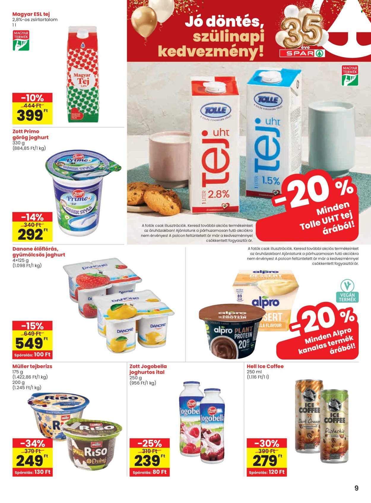 SPAR akciós újságok - 2026.01.08 - 2026.01.14. Oldal 9