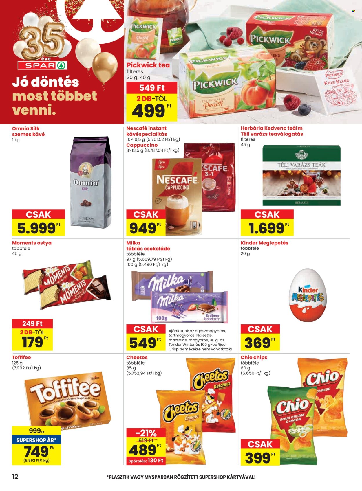 SPAR akciós újságok - 2026.01.08 - 2026.01.14. Oldal 12