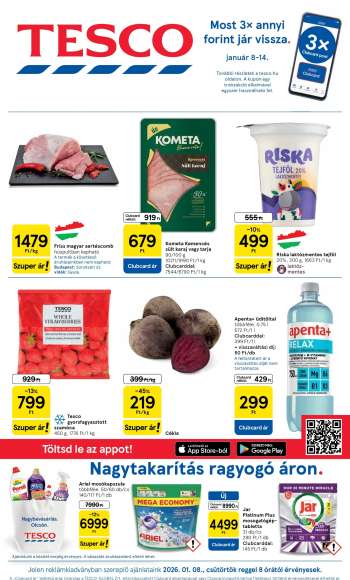 Újság TESCO - 2026.01.08 - 2026.01.14.