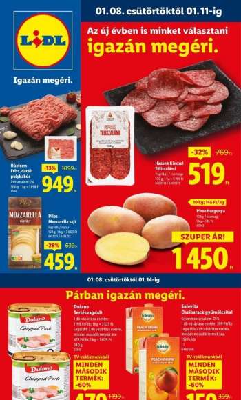 Újság Lidl - 2026.01.08 - 2026.01.14.
