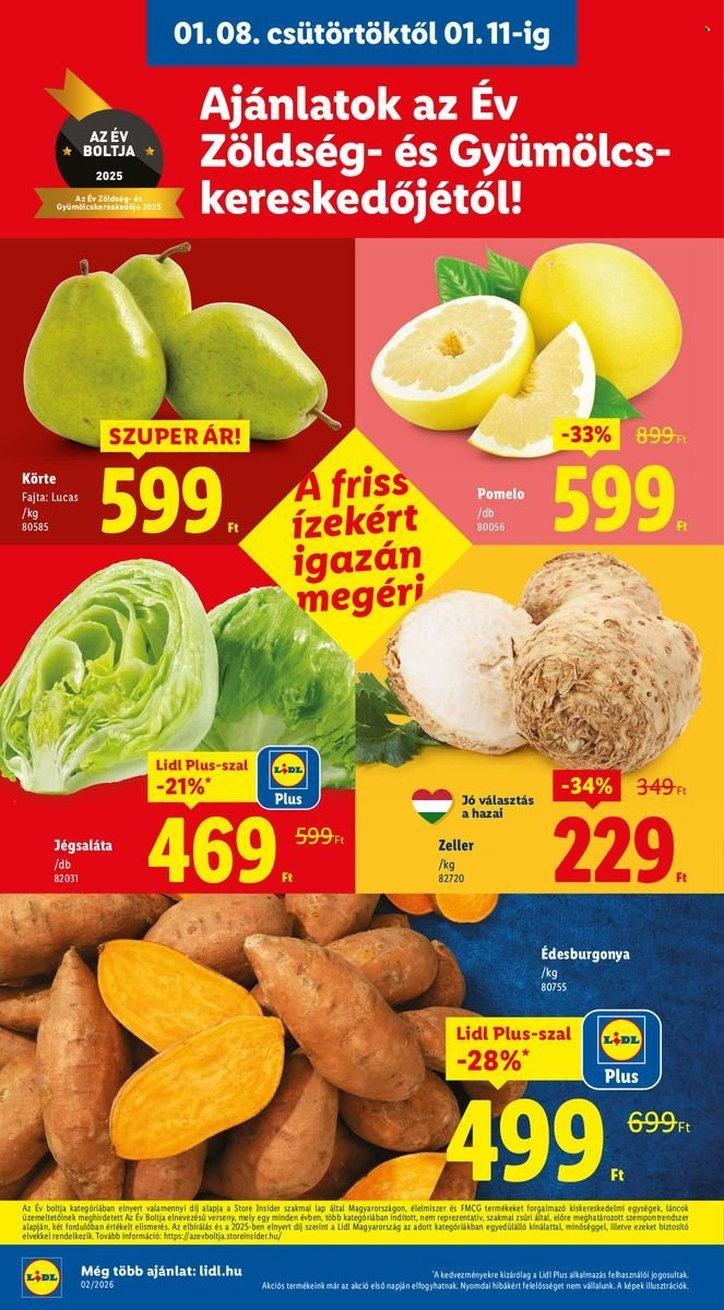 Lidl akciós újságok - 2026.01.08 - 2026.01.14. Oldal 8