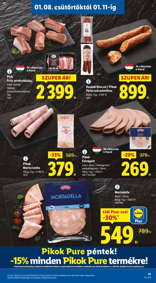 Lidl akciós újságok - 2026.01.08 - 2026.01.14. Oldal 11