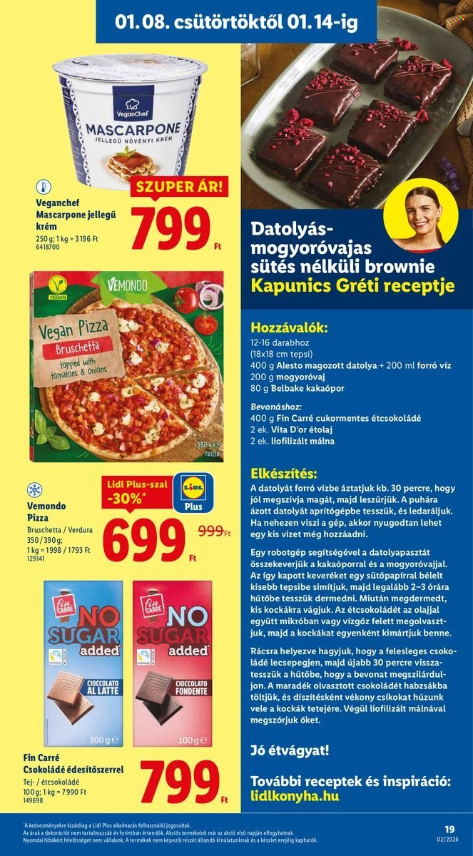 Lidl akciós újságok - 2026.01.08 - 2026.01.14. Oldal 19