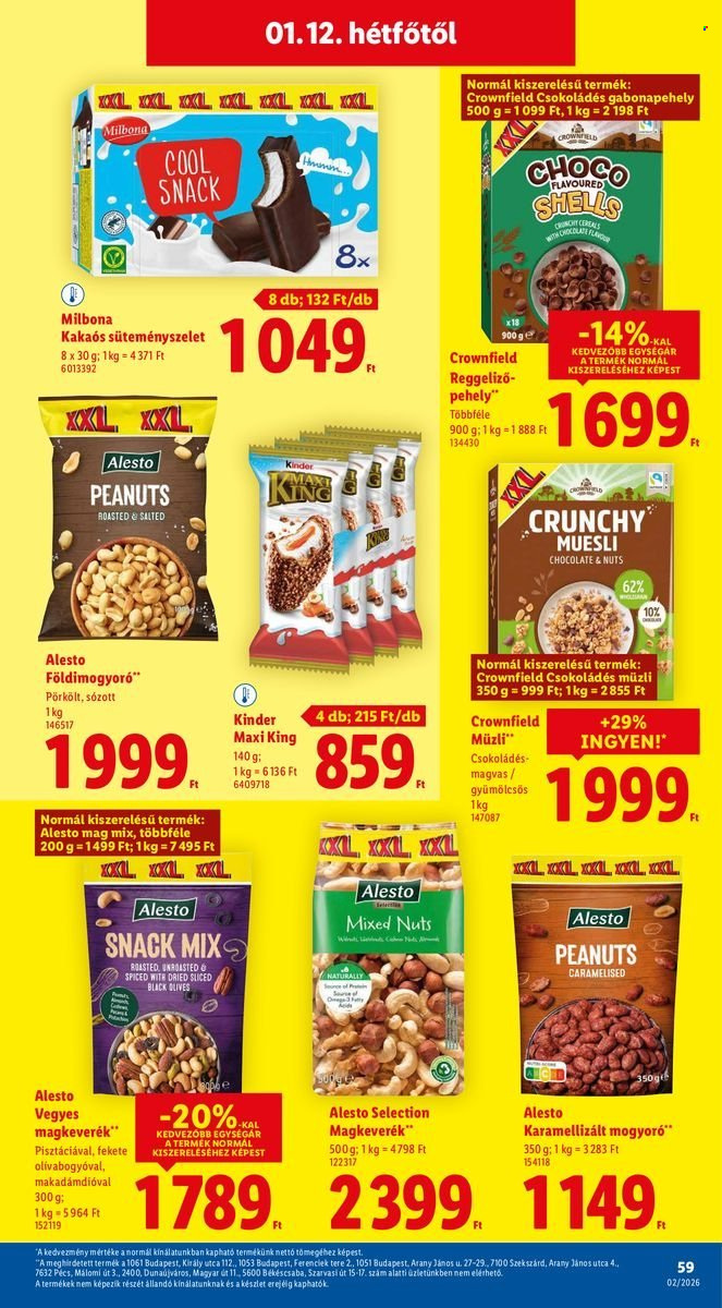 Lidl akciós újságok - 2026.01.08 - 2026.01.14. Oldal 59