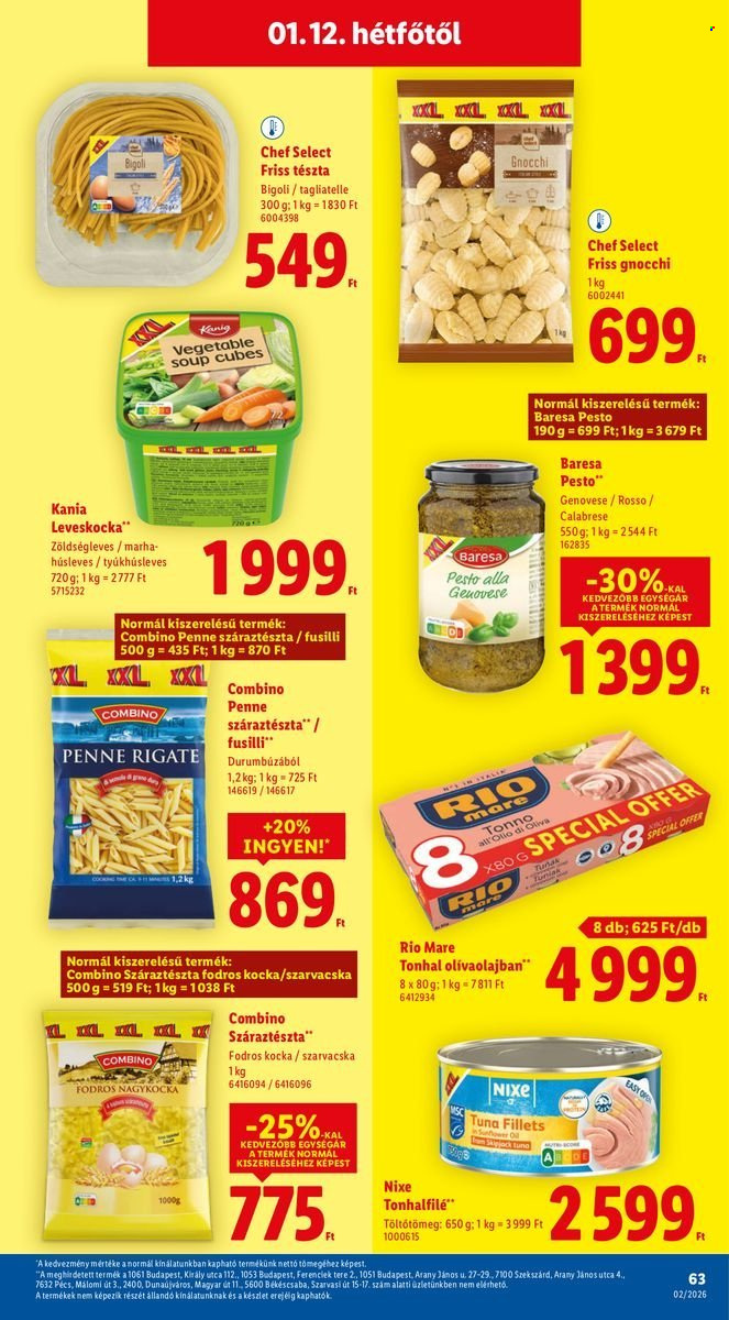 Lidl akciós újságok - 2026.01.08 - 2026.01.14. Oldal 63