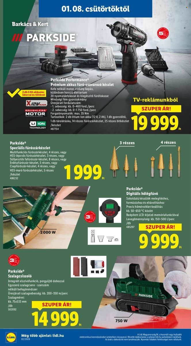 Lidl akciós újságok - 2026.01.08 - 2026.01.14. Oldal 2