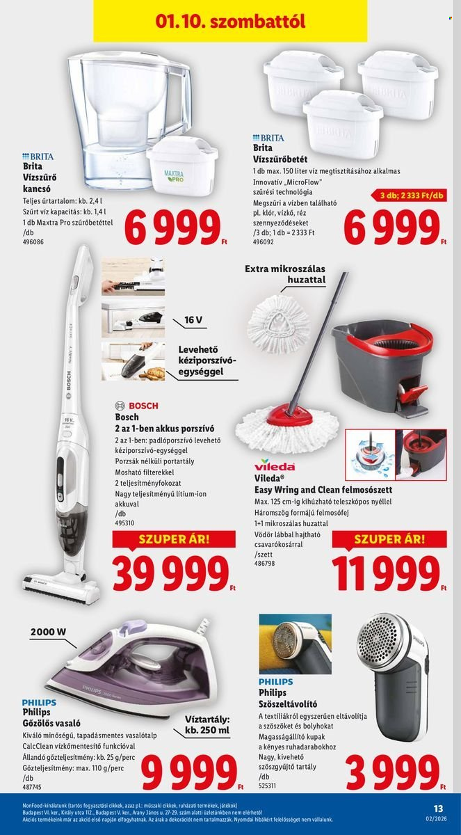 Lidl akciós újságok - 2026.01.08 - 2026.01.14. Oldal 13