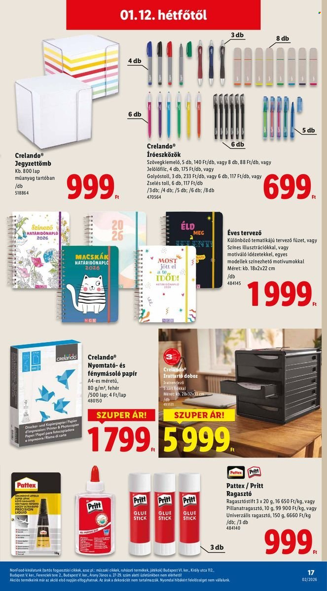 Lidl akciós újságok - 2026.01.08 - 2026.01.14. Oldal 17