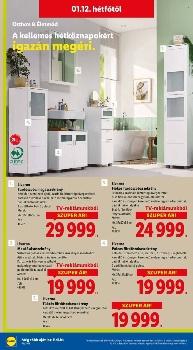 Lidl akciós újságok - 2026.01.08 - 2026.01.14. Oldal 20