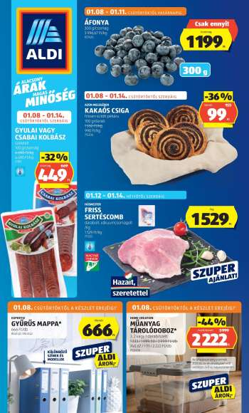 Újság Aldi - 2026.01.08 - 2026.01.14.