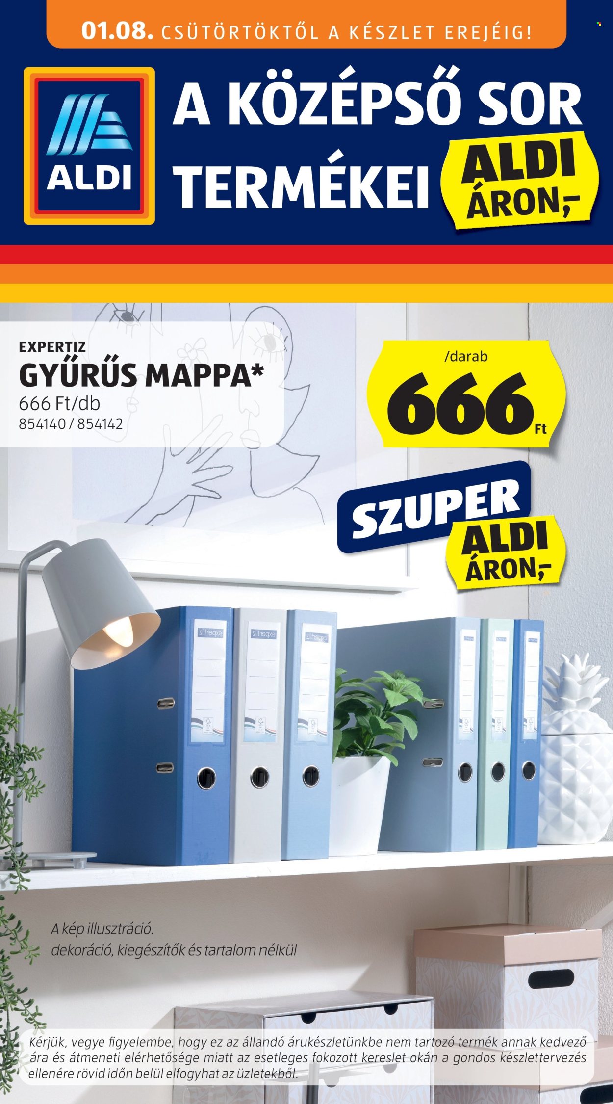 Aldi akciós újságok - 2026.01.08 - 2026.01.14. Oldal 1