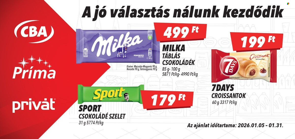 CBA akciós újságok - 2026.01.05 - 2026.01.31. Oldal 4