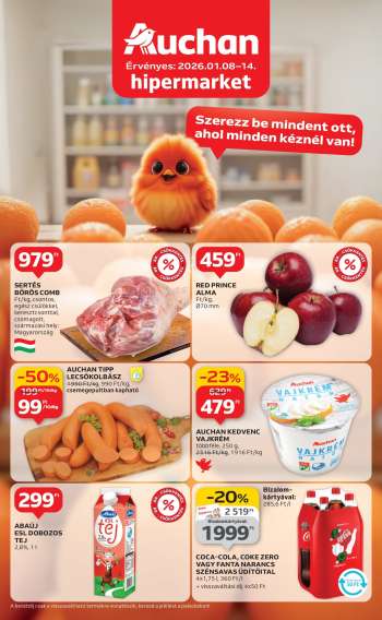Újság Auchan - 2026.01.08 - 2026.01.14.