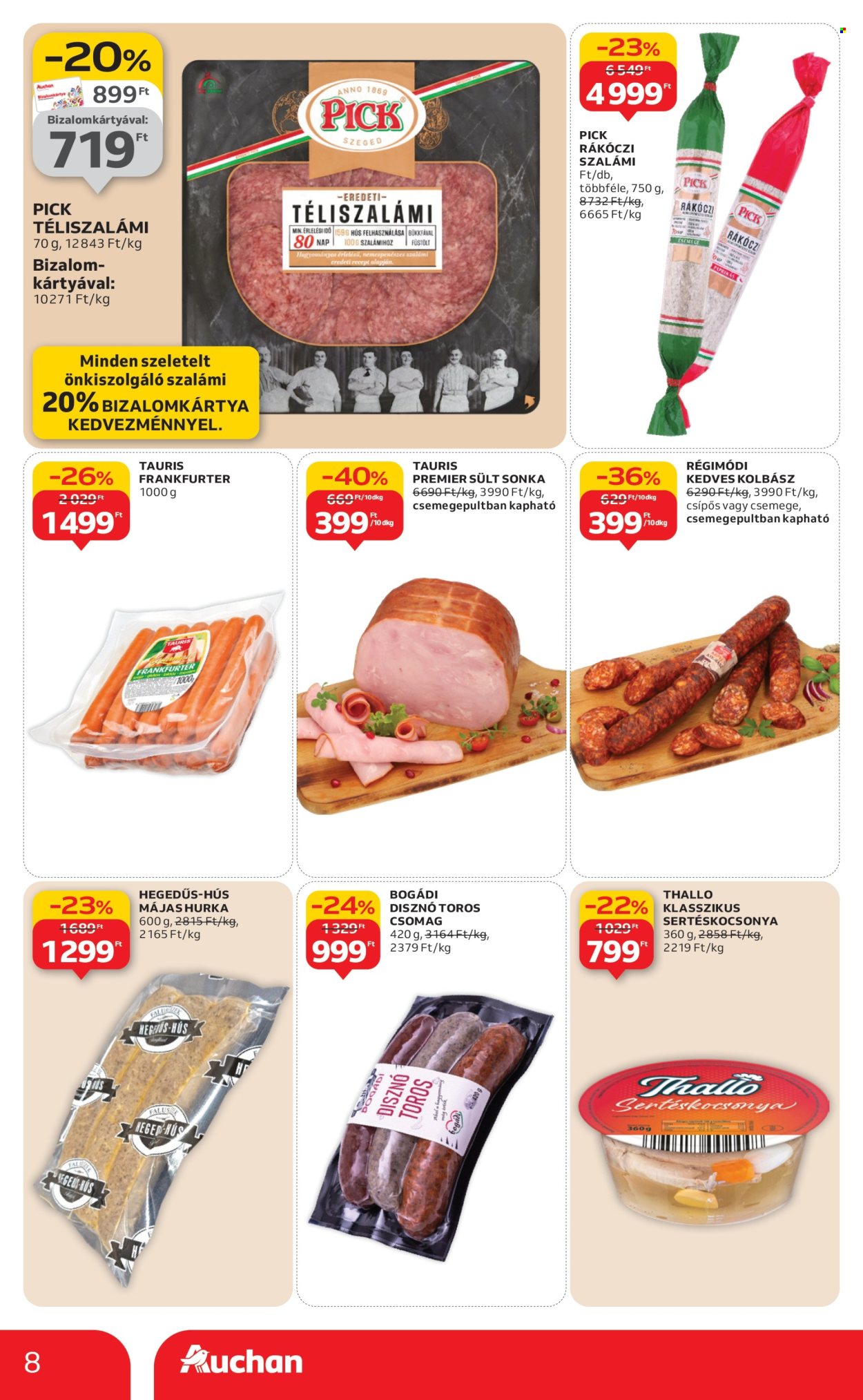 Auchan akciós újságok - 2026.01.08 - 2026.01.14. Oldal 8