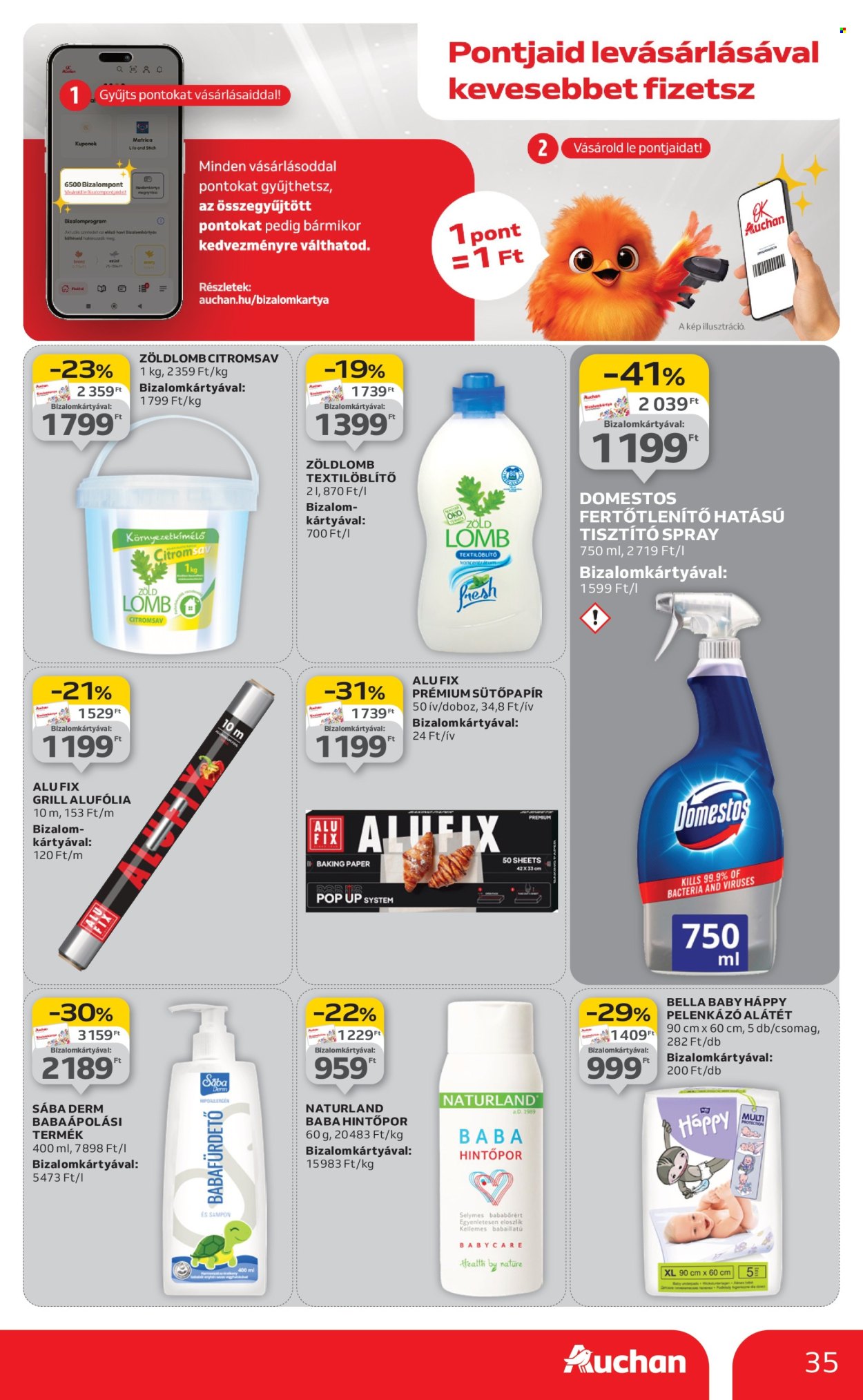 Auchan akciós újságok - 2026.01.08 - 2026.01.14. Oldal 35