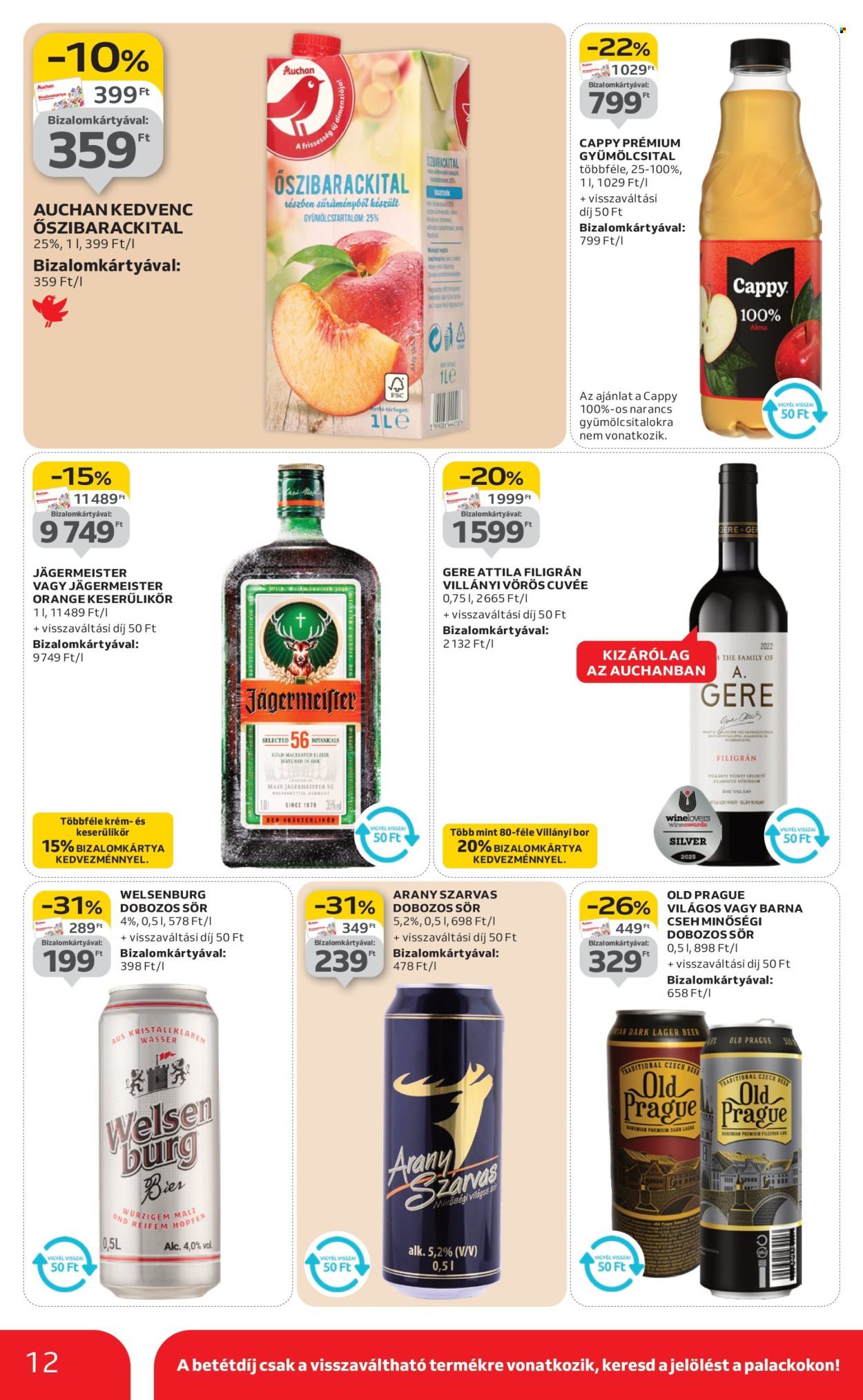 Auchan akciós újságok - 2026.01.08 - 2026.01.14. Oldal 12