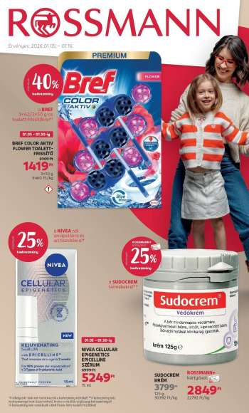 Újság Rossmann - 2026.01.05 - 2026.01.16.