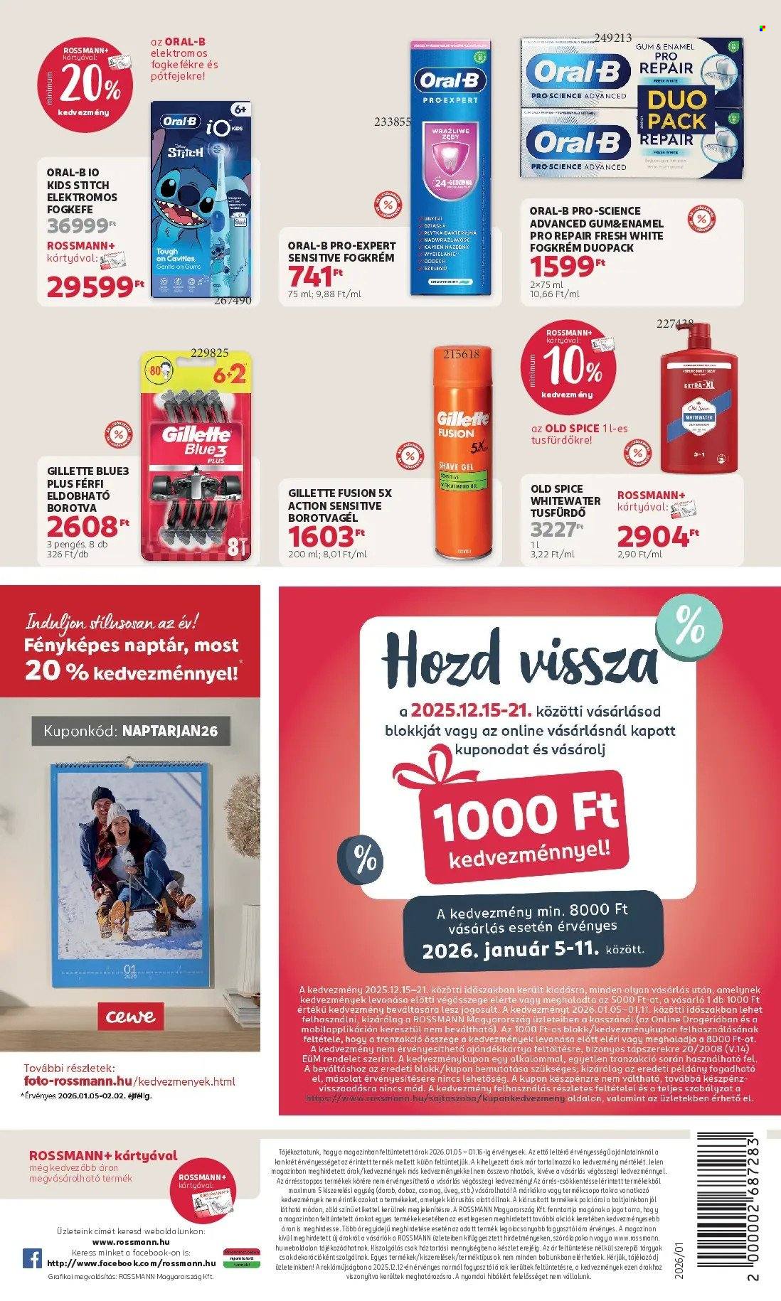 Rossmann akciós újságok - 2026.01.05 - 2026.01.16. Oldal 20