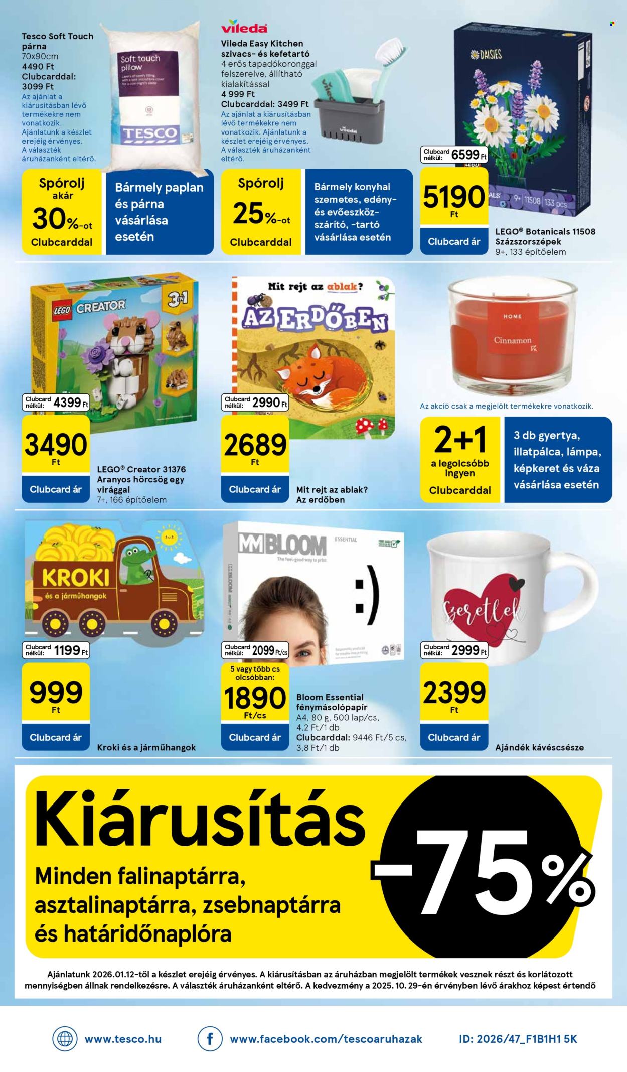 TESCO akciós újságok - 2026.01.15 - 2026.01.21. Oldal 32