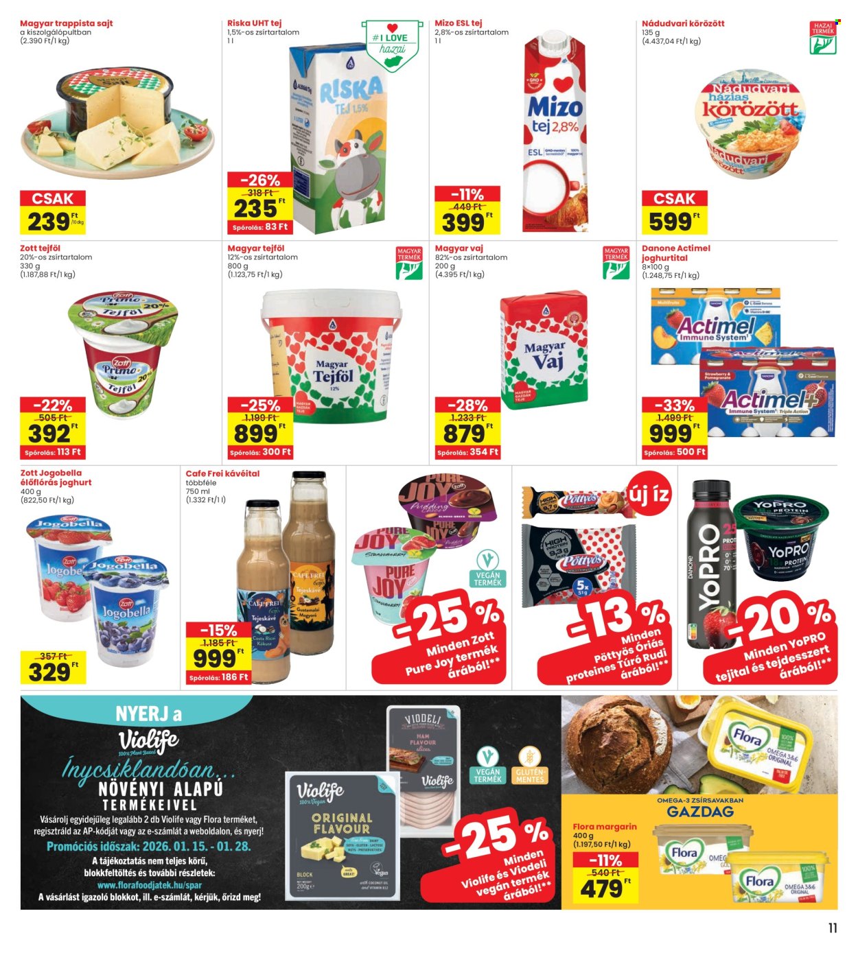 INTERSPAR akciós újságok - 2026.01.15 - 2026.01.21. Oldal 11
