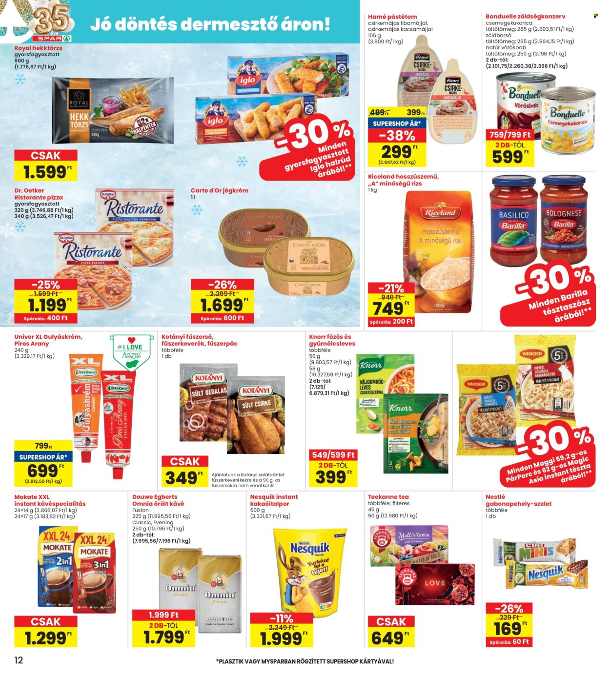 INTERSPAR akciós újságok - 2026.01.15 - 2026.01.21. Oldal 12