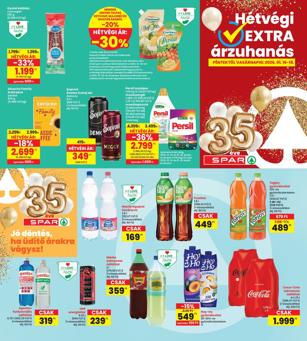 INTERSPAR akciós újságok - 2026.01.15 - 2026.01.21. Oldal 20