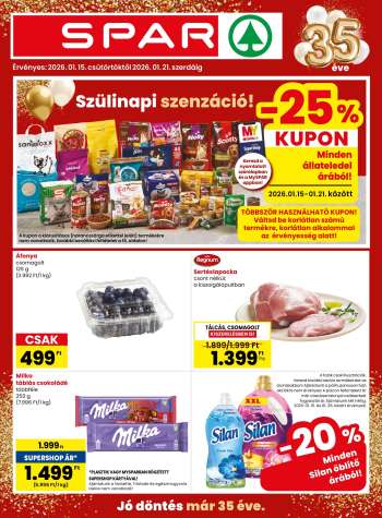 Újság SPAR - 2026.01.15 - 2026.01.21.