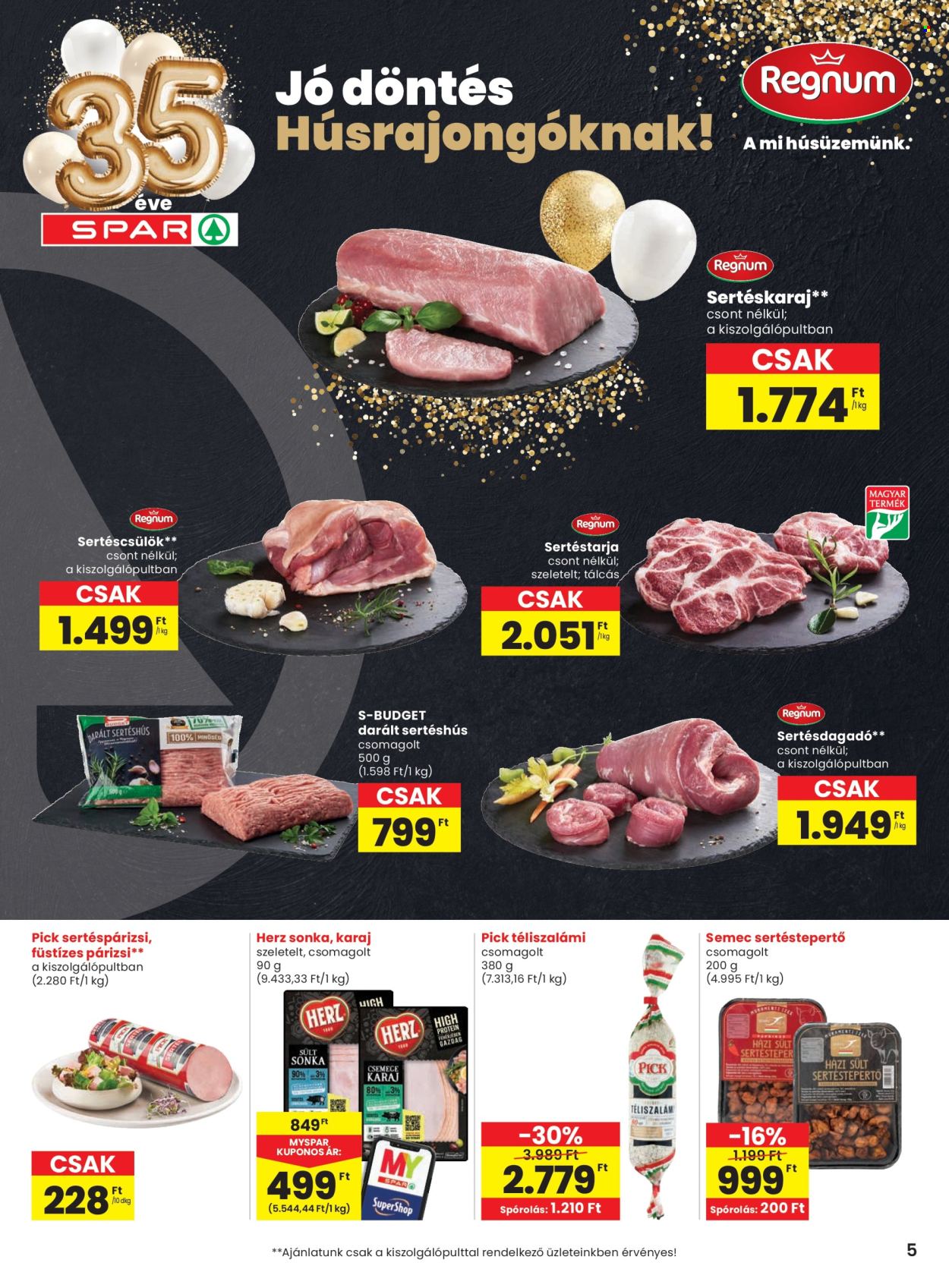 SPAR akciós újságok - 2026.01.15 - 2026.01.21. Oldal 5