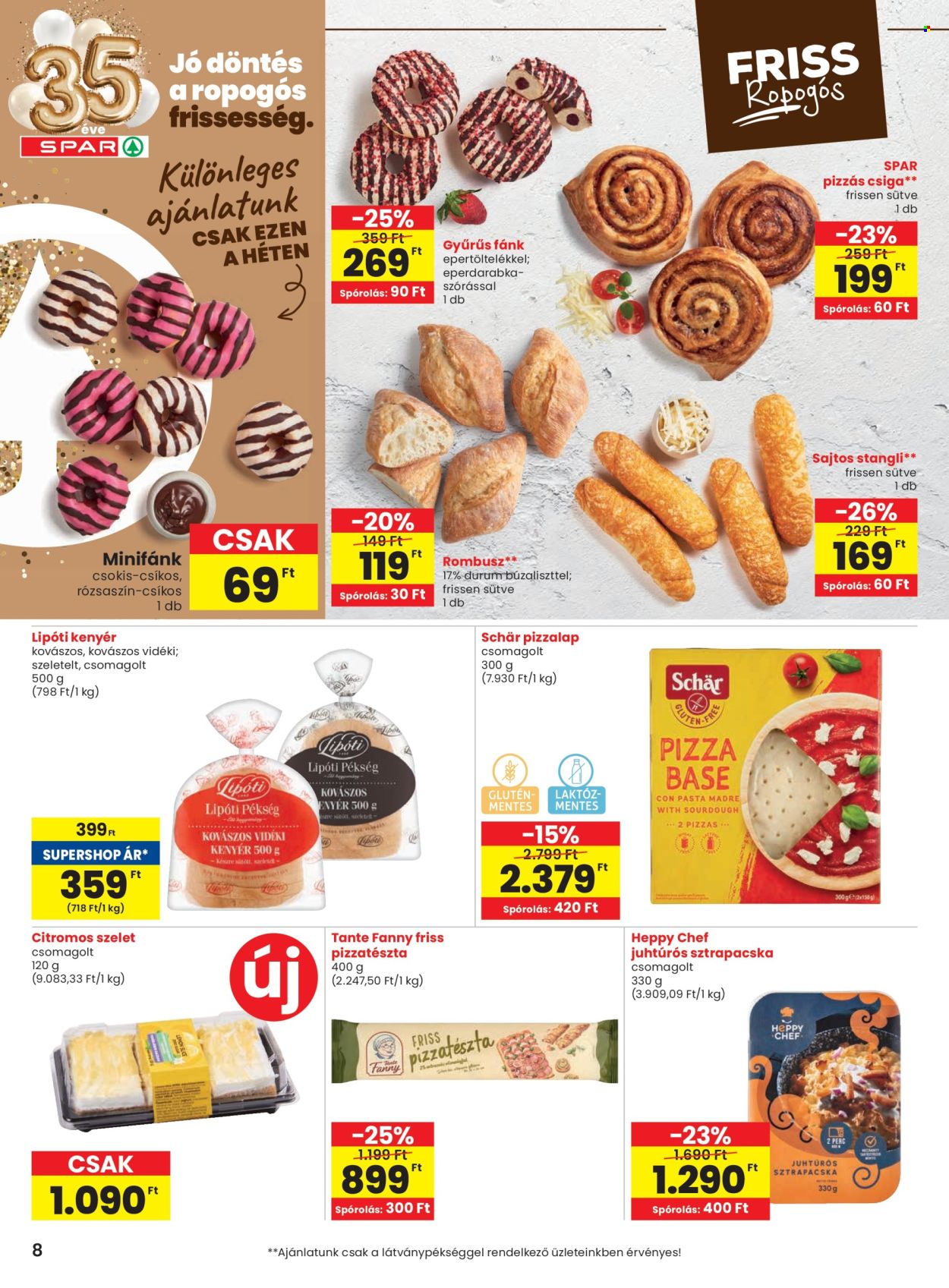 SPAR akciós újságok - 2026.01.15 - 2026.01.21. Oldal 8