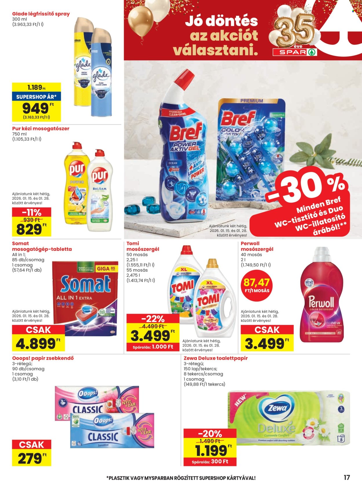 SPAR akciós újságok - 2026.01.15 - 2026.01.21. Oldal 17