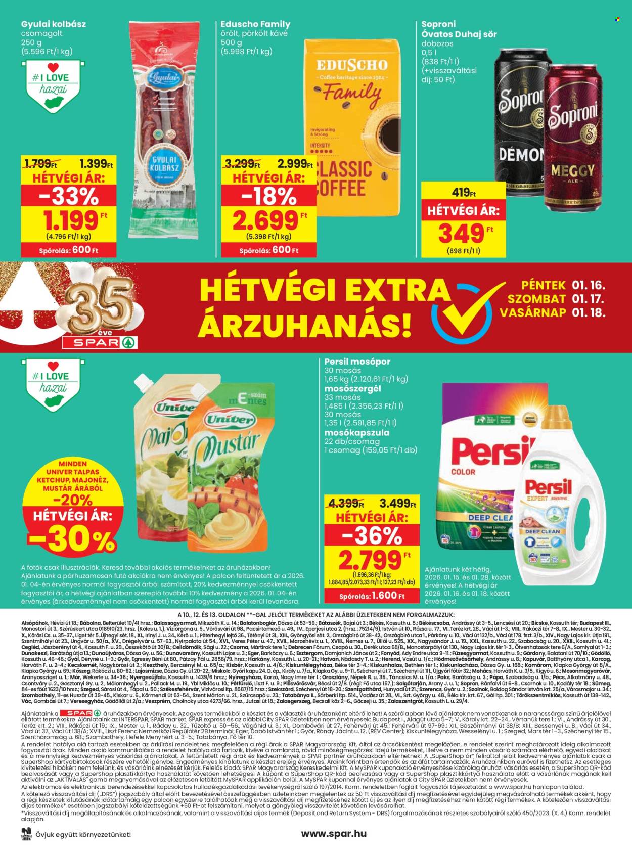 SPAR akciós újságok - 2026.01.15 - 2026.01.21. Oldal 20