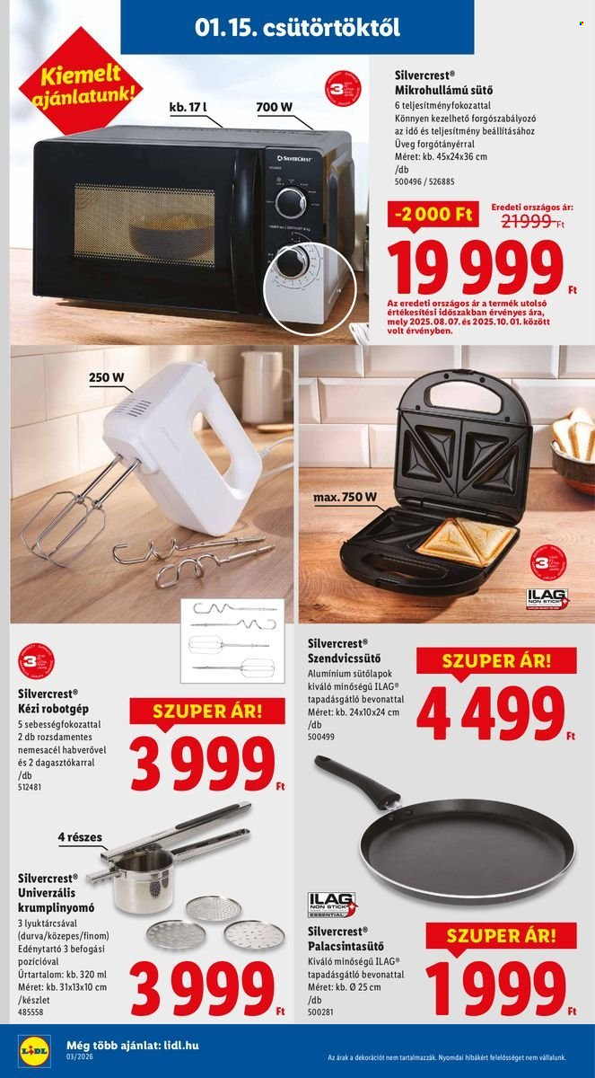 Lidl akciós újságok - 2026.01.15 - 2026.01.21. Oldal 20